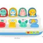 Baby toys category - rattles, musical toys and activity cubes