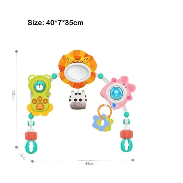 Adjustable Arch Bassinet Toys for Infant & Toddlers