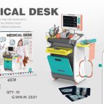 Kids medical desk pretend play doctor set with accessories
