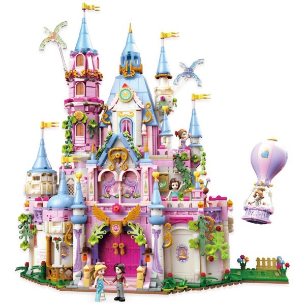 Floral Castle Building Block Set 921001