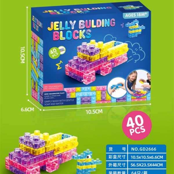 Jelly Soft Building Blocks 40 PCS GD2666