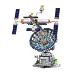 Radio telescope space building block set 915015 1053PCS astronaut STEM toy for kids and wholesalers