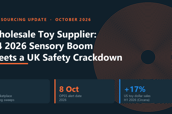 Wholesale toy supplier Q4 2026 compliance checklist with UK OPSS October alert data